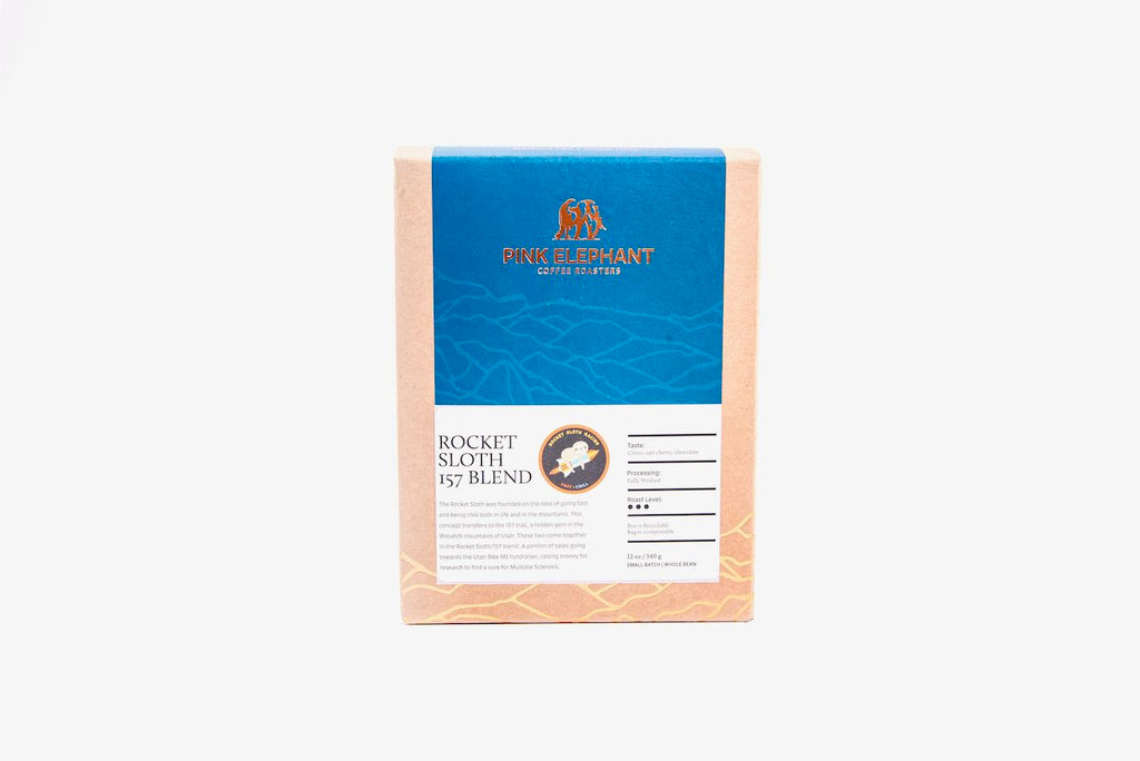 Rocket Sloth 157 Blend – Pink Elephant Coffee